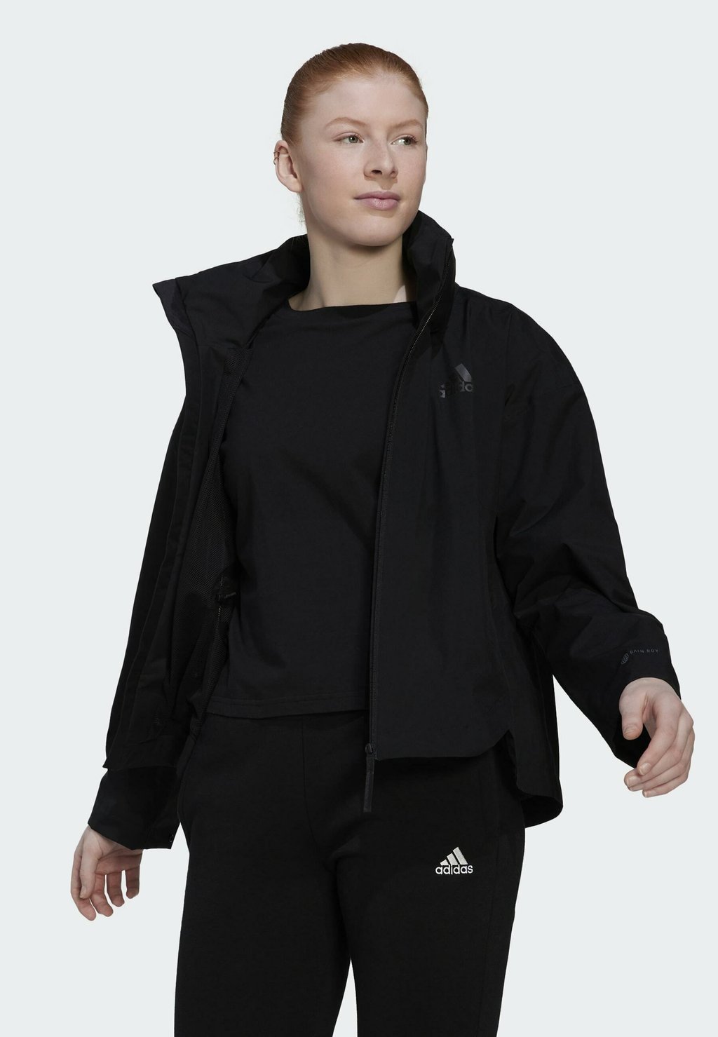 Куртка hard shell Adidas, черный