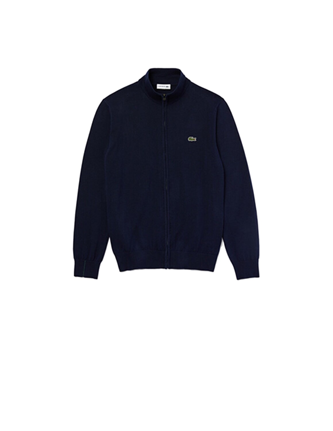 

Хлопковый джемпер на молнии Lacoste, синий