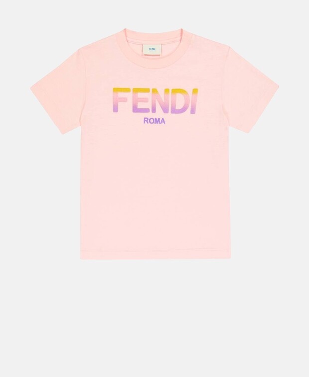 

Футболка Fendi, роза