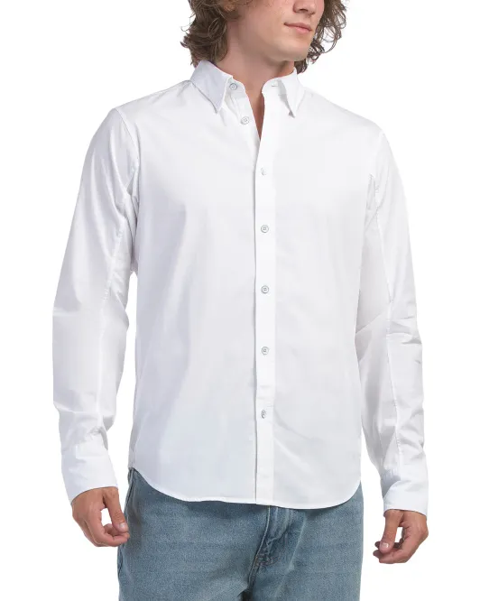 

Рубашка Zac из поплина Rag & Bone, белый