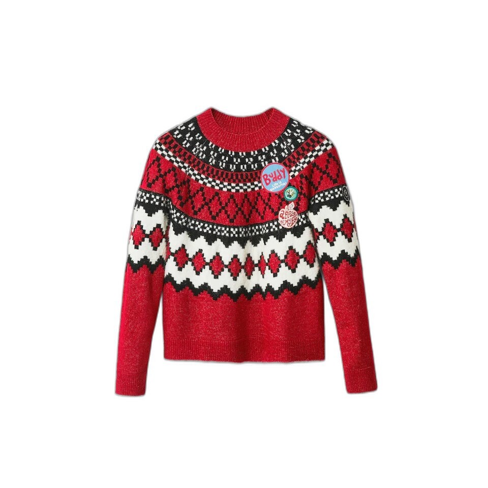 

Свитер Desigual Buddy, красный