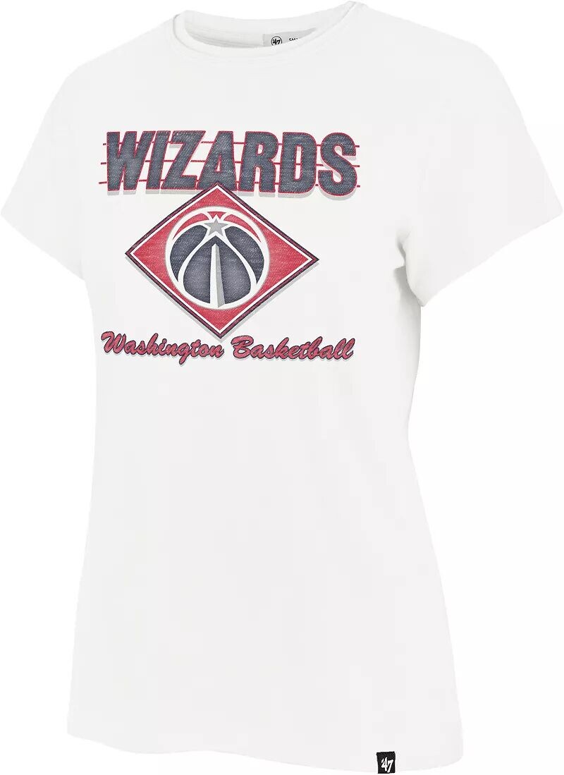 

Женская белая футболка Washington Wizards '47 We Have Heart Frankie