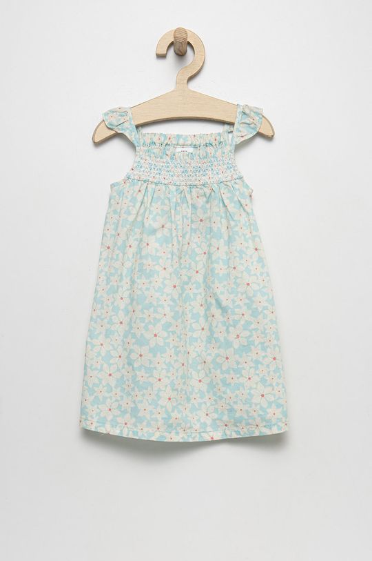 Платье из хлопка для маленькой девочки Gap, синий