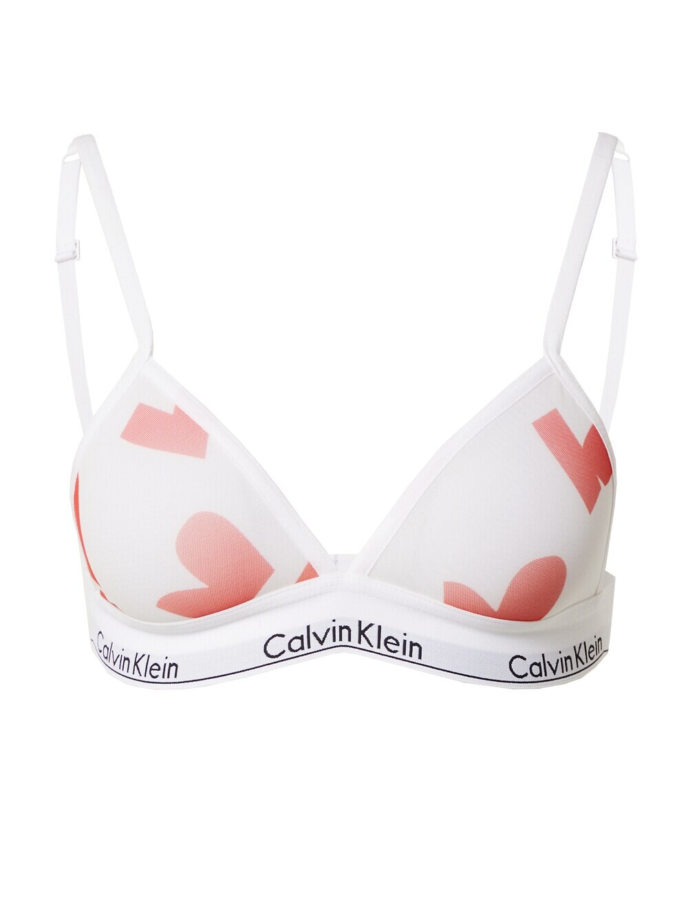 

Треугольный бюстгальтер Calvin Klein, белый