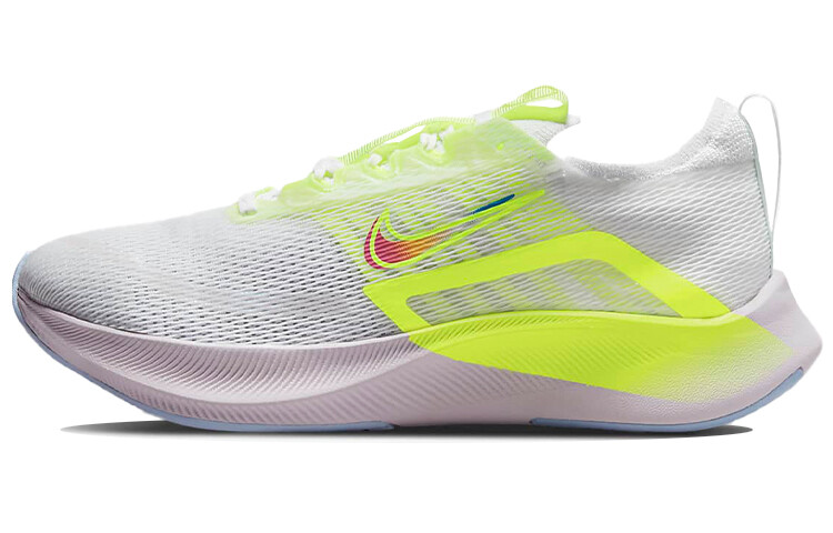 

Низкие кроссовки Nike Wmns Zoom Fly 4 Premium, белый/желтый