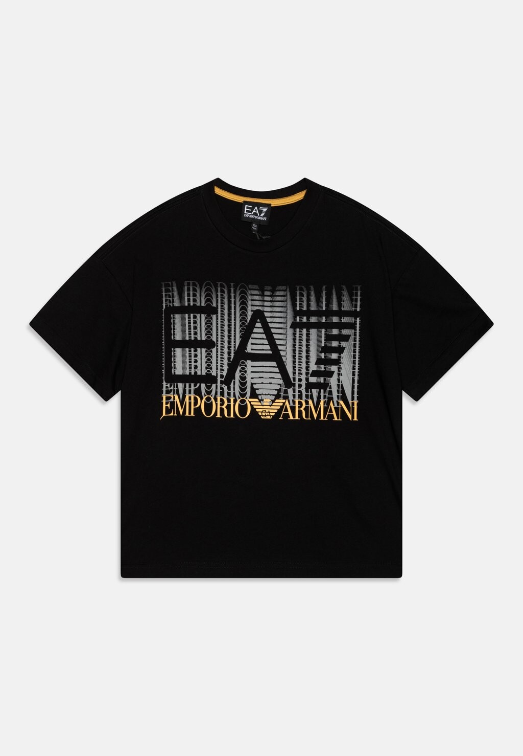 

Футболка с принтом Unisex EA7 Emporio Armani, черный