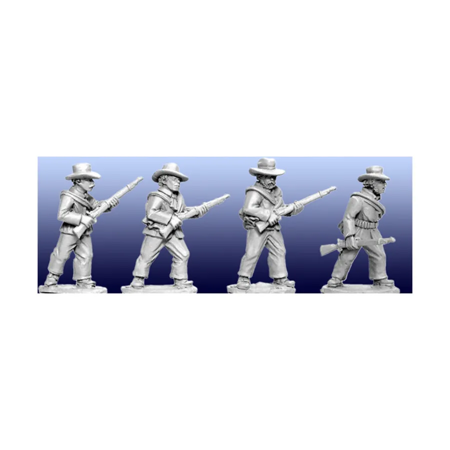 

Равнинная пехота I, Wild West Miniatures (Artizan Designs) (28mm)