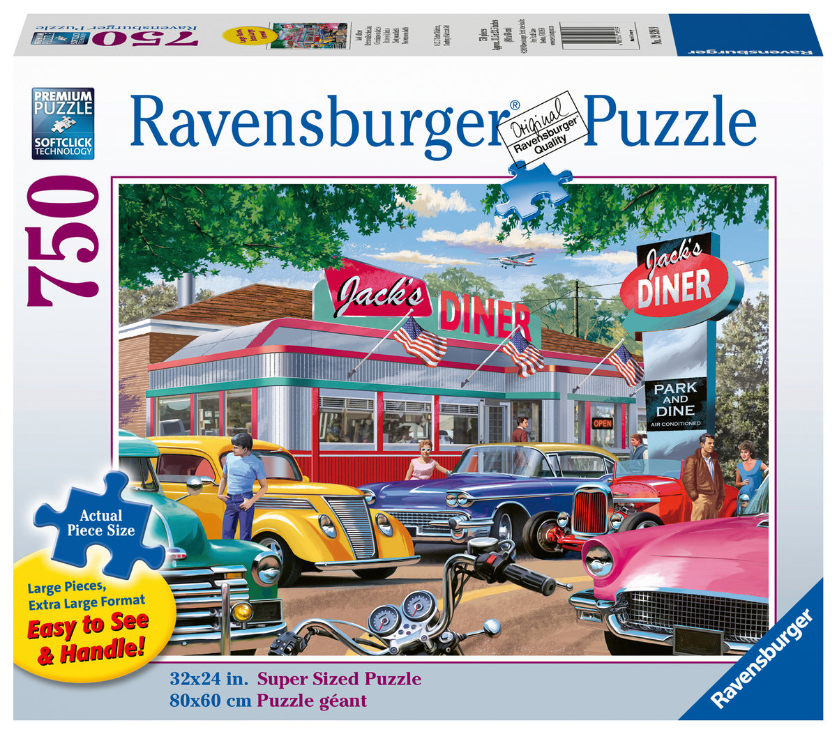 

Равенсбургер, пазл, XXL, Столовая, 750 шт. Ravensburger