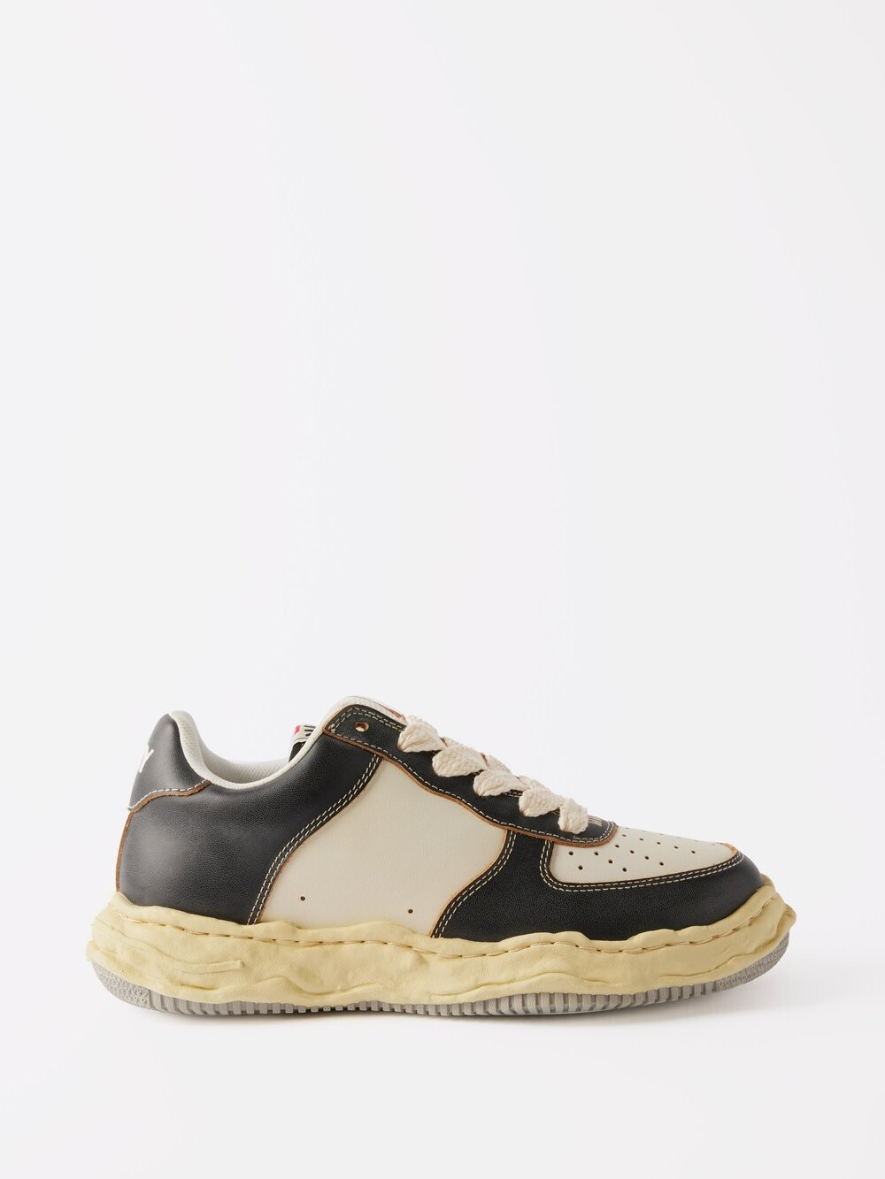 

Кожаные кроссовки wayne original sole Mihara Yasuhiro, черный