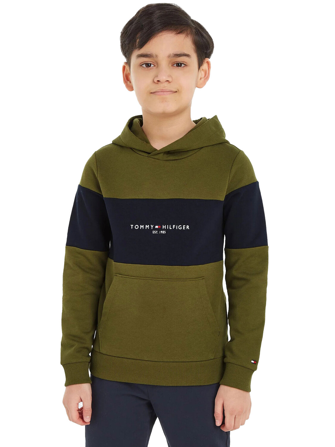 

Tommy HILFIGER Детский свитшот с цветными блоками, синий