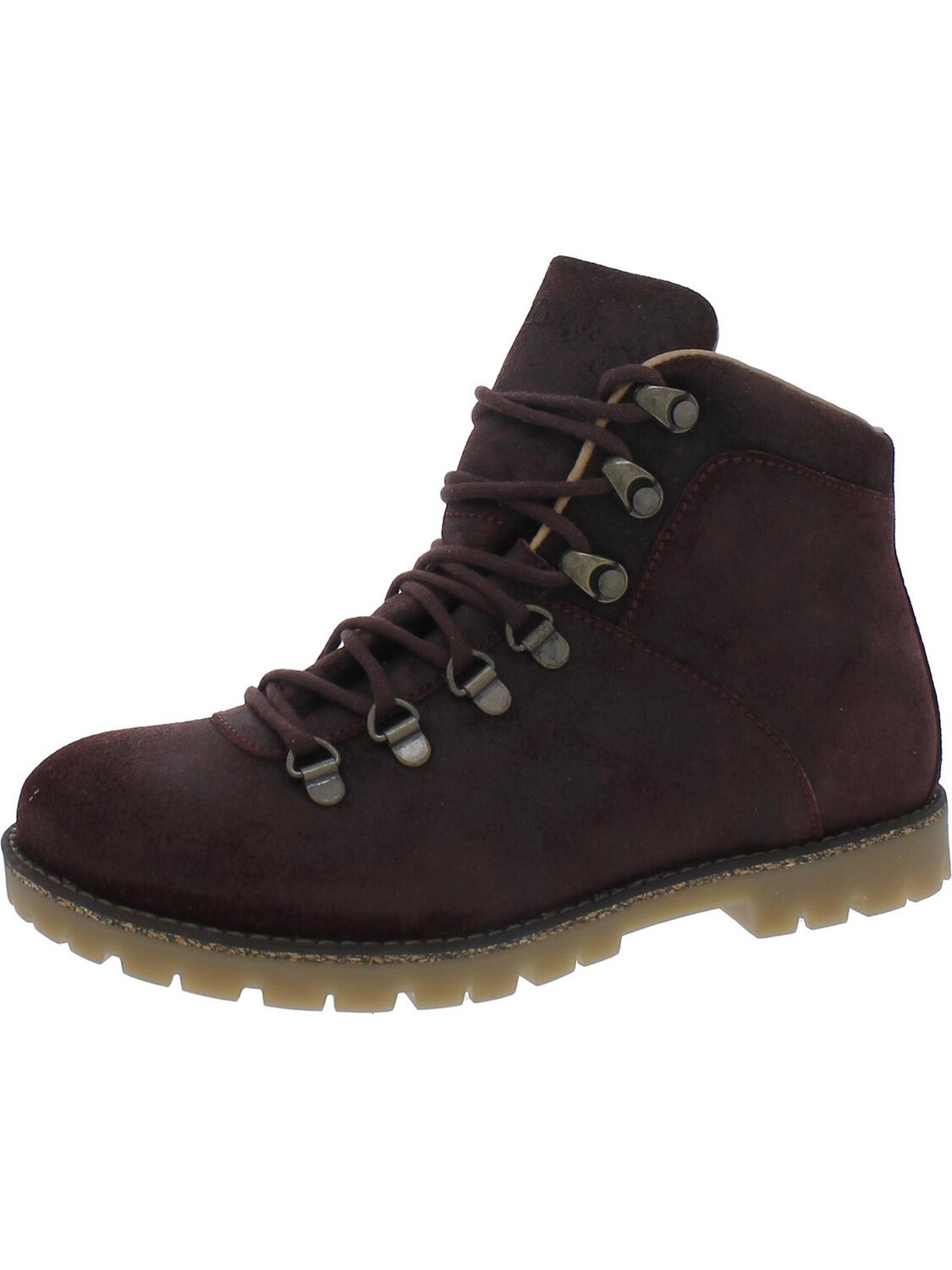 

Мужские кожаные ботильоны на шнуровке Jackson Birkenstock, цвет Burgundy