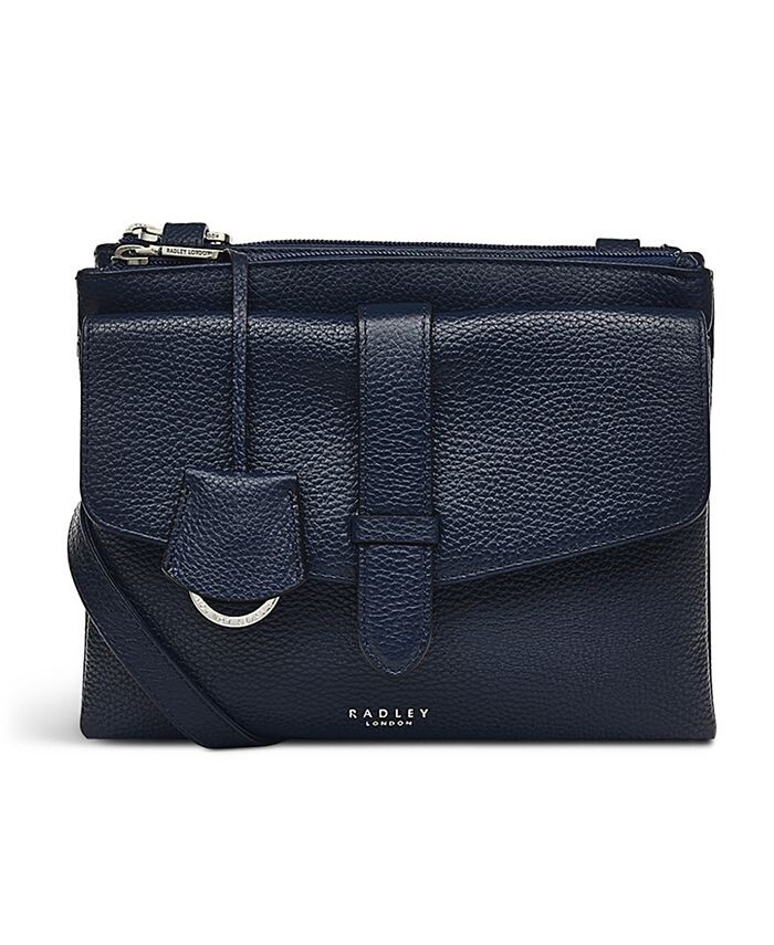 

Маленькая сумка через плечо Foresters Drive с молнией сверху Radley London, синий