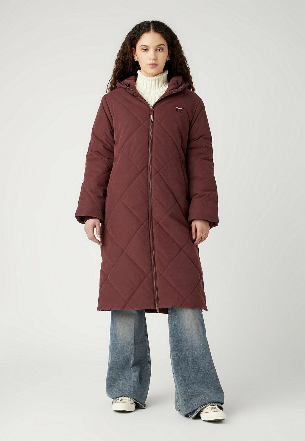 

Куртка Wrangler СТЕГАНАЯ, цвет dahlia