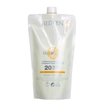 

Redken Blonde Glam Проявитель 6 процентов / 20 ОБЪЕМ 1000 мл, Серый