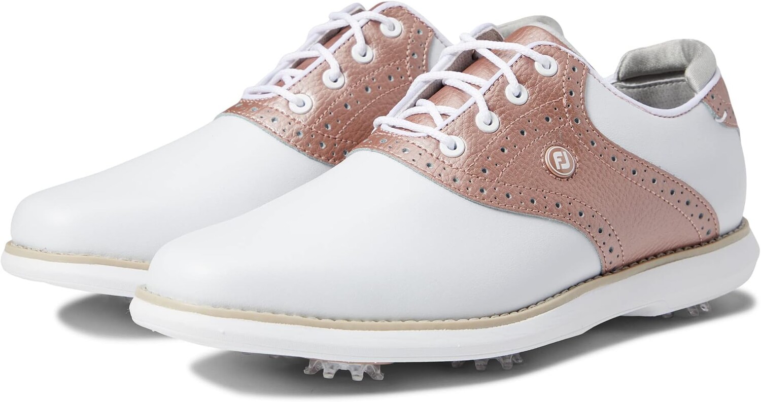 

Кроссовки Traditions Golf Shoes FootJoy, цвет White/Rose