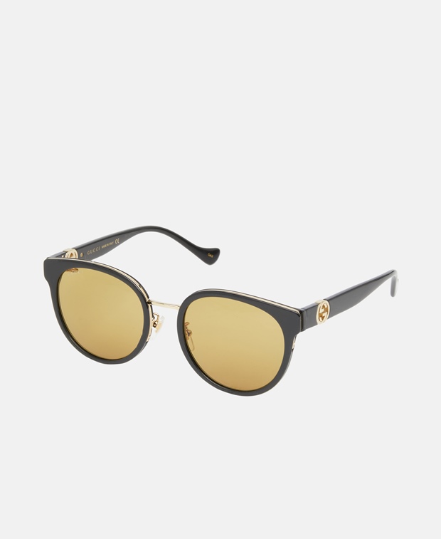 Солнцезащитные очки , коричневый Gucci