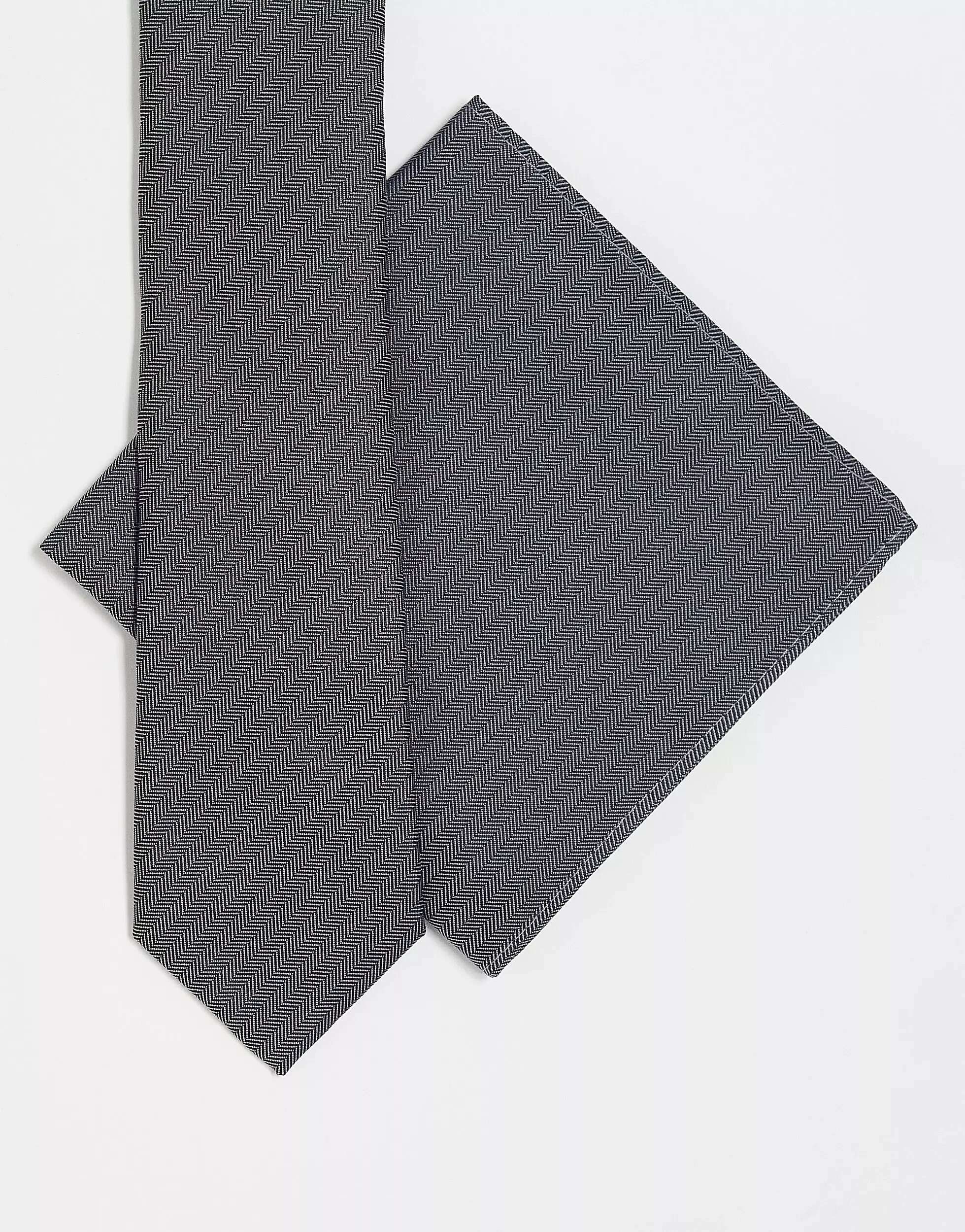 Узкий галстук и нагрудный платок Noak серого цвета с штриховкой инструмент сделай сам аксессуары держатель складного ножа стальной задний зажим карманный держатель клипса для ножа уличные аксессуары
