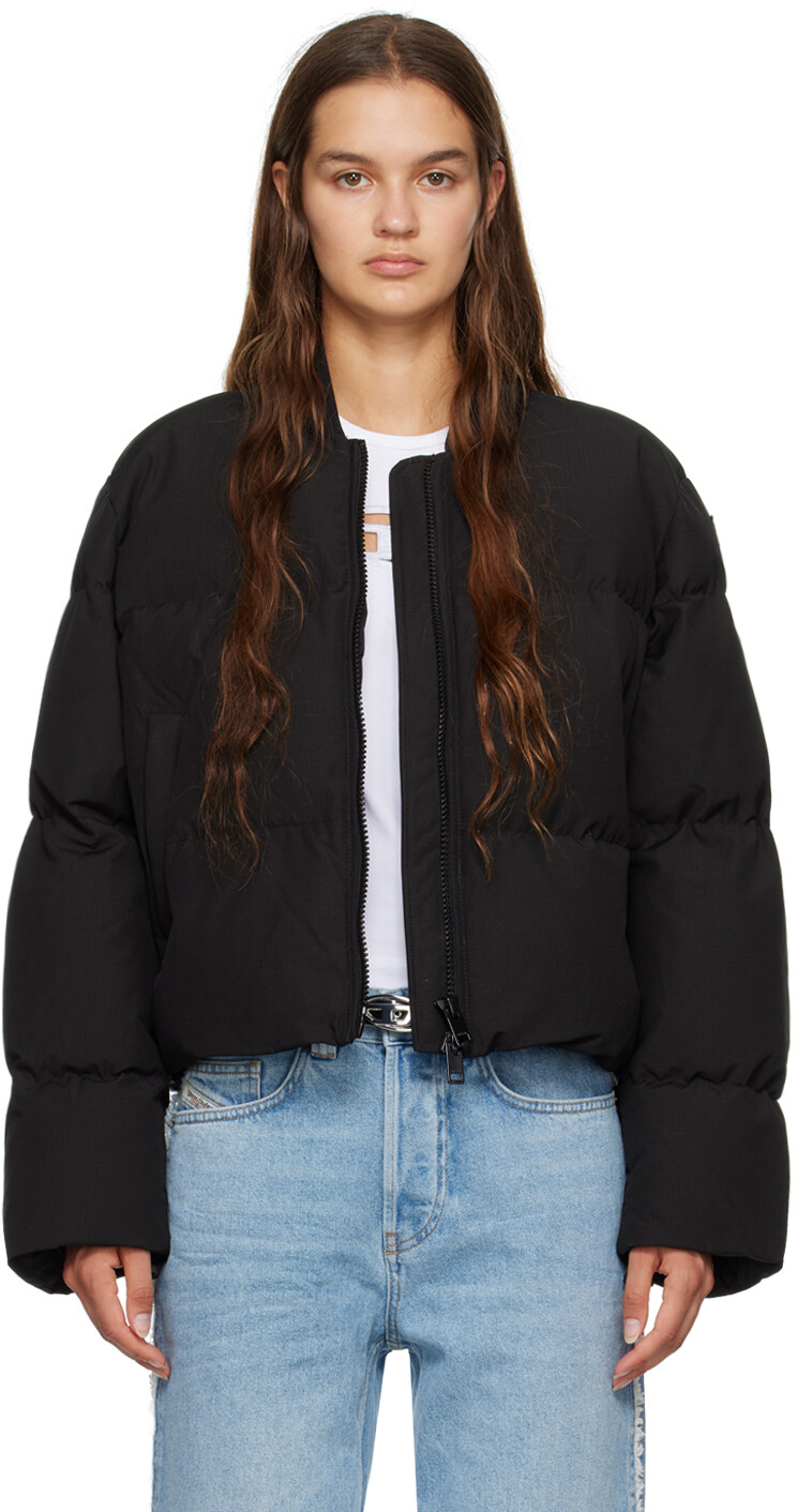 

Черная пуховик Diesel W-Oluch, Черный
