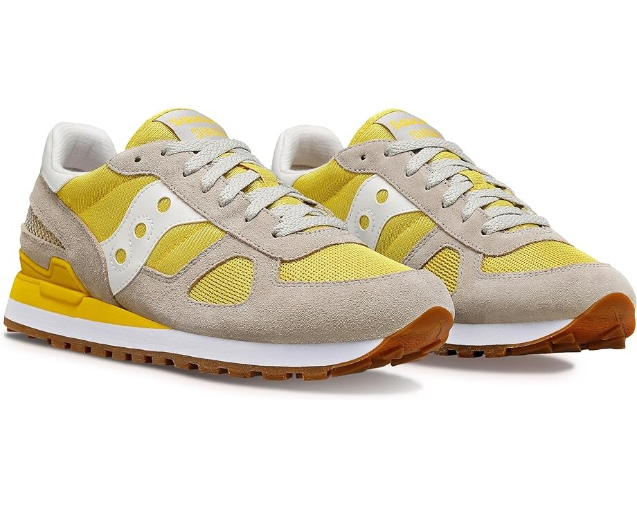 Кроссовки Saucony Originals Shadow Original, цвет Yellow/Grey кроссовки низкие shadow original saucony цвет yellow grey