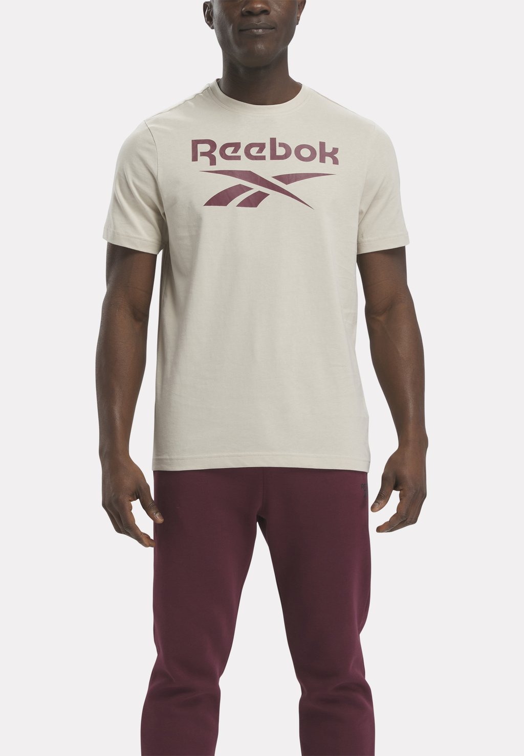 

футболка с принтом RI BIG STACKED LOGO Reebok, лепнина