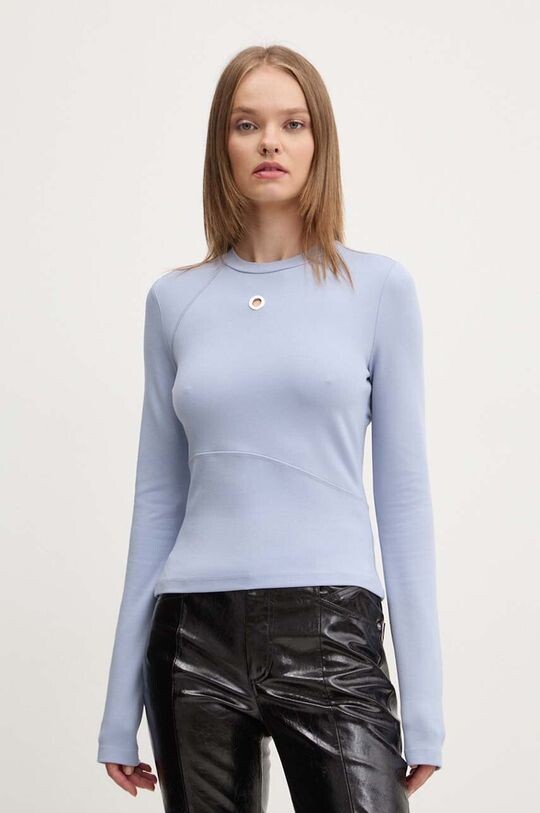 

Лонгслив Karl Lagerfeld Jeans, синий