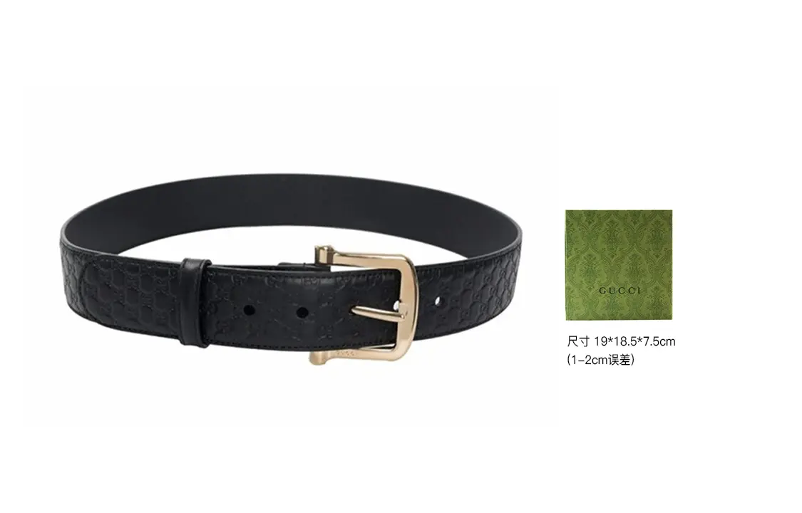 

Ремень мужской Gucci Leather, черный