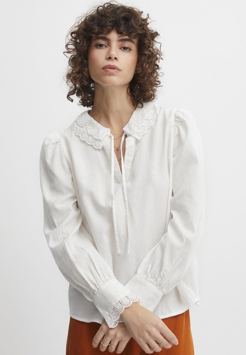 Блузка Atelier R?ve с длинным рукавом, белый