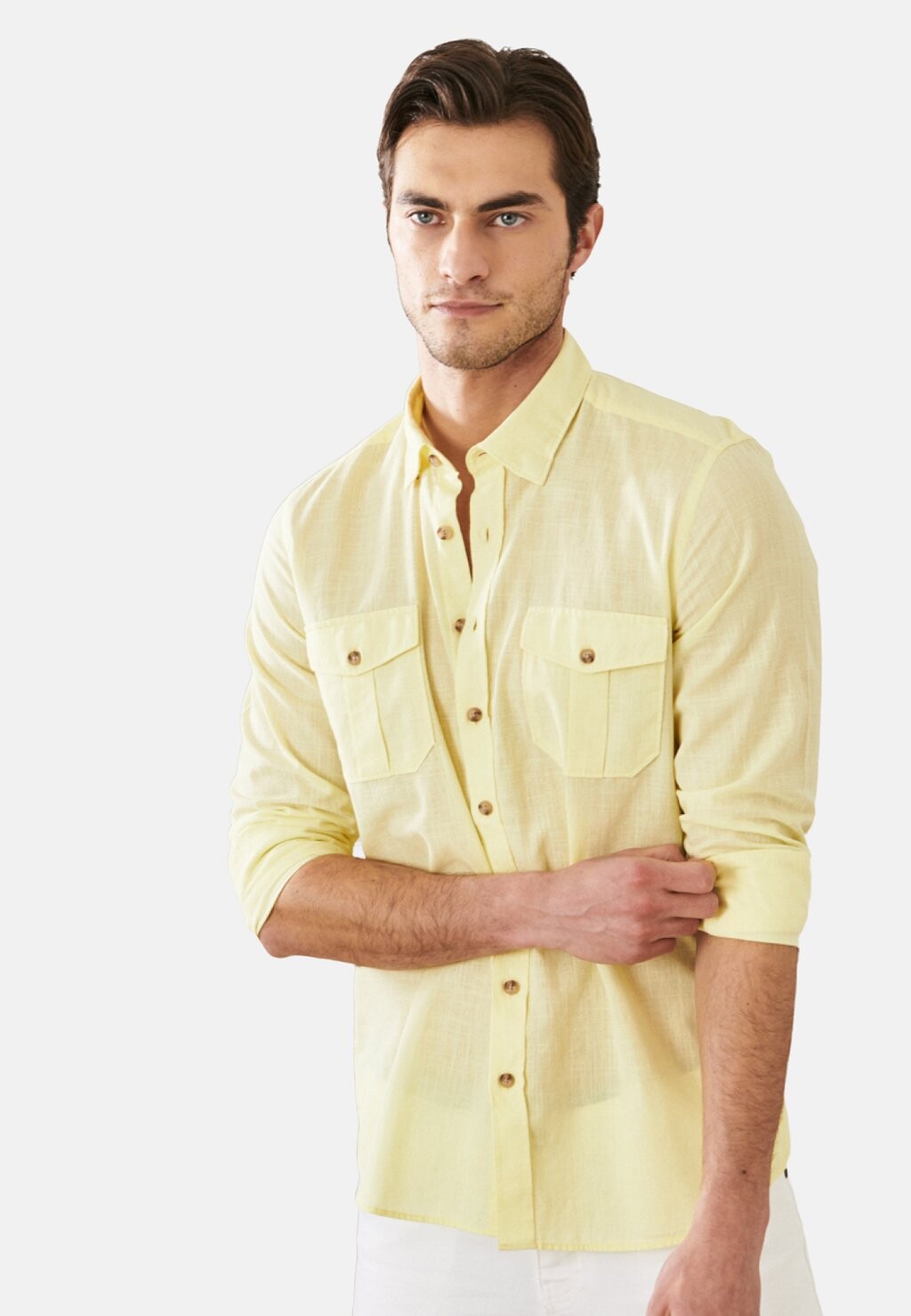 

Рубашка AC&CO / ALTINYILDIZ CLASSICS, цвет Slim Fit Shirt
