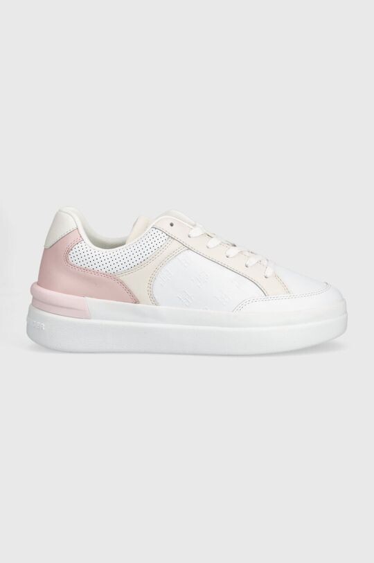 

Кожаные кроссовки КРОССОВКИ EMBOSSED COURT Tommy Hilfiger, розовый