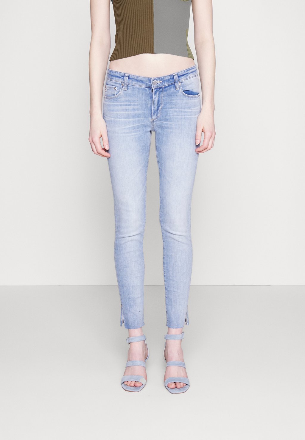 Джинсы Skinny Fit AG Jeans, синий
