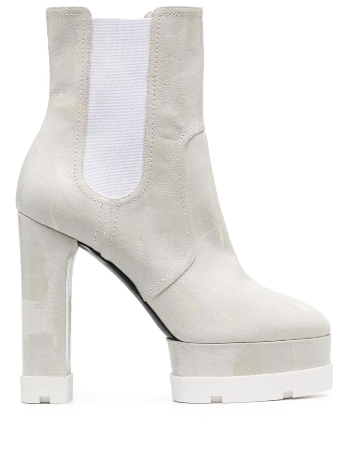 

Casadei ботильоны Nancy 120 на платформе, серый