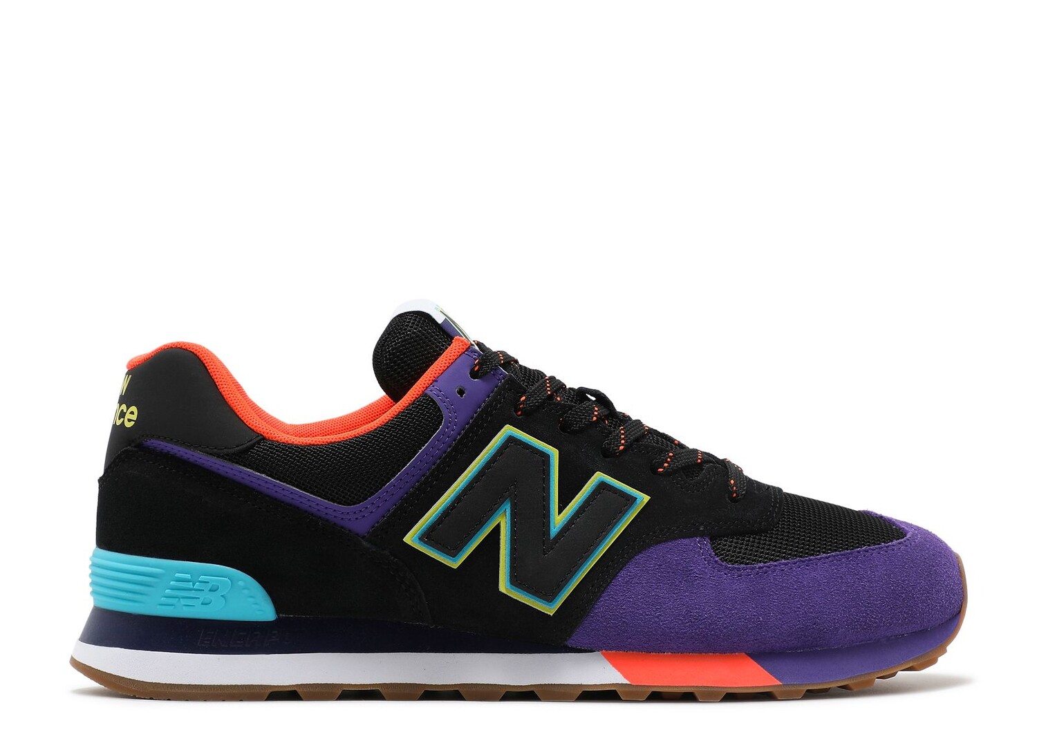 

Кроссовки New Balance 574 'Black Blue', черный