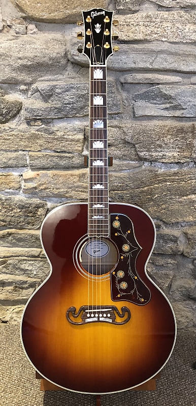Акустическая гитара Gibson SJ-200 Standard 2023 - Autumnburst акустическая гитара gibson sj 200 standard wine red w case