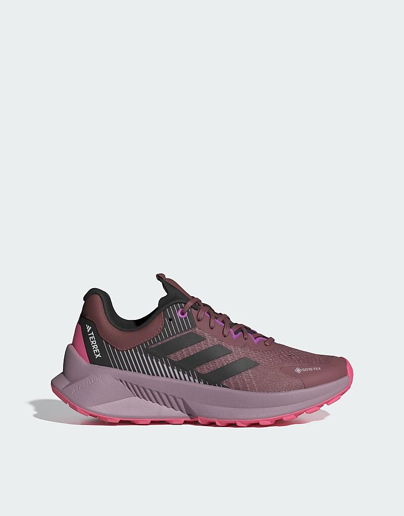 

adidas Terrex – Soulstride Flow Gore-Tex – бордовая спортивная обувь