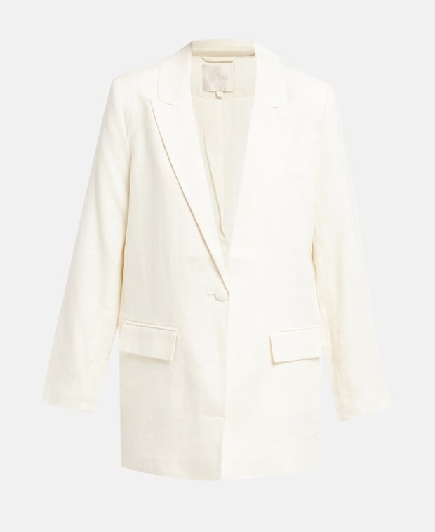 

Льняной пиджак Guess, цвет Wool White
