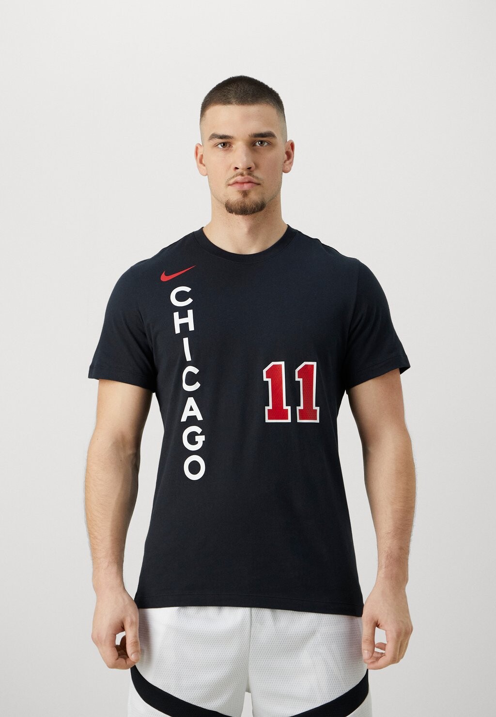

Team Nba Chicago Bulls City Edition Tee Nike, черный