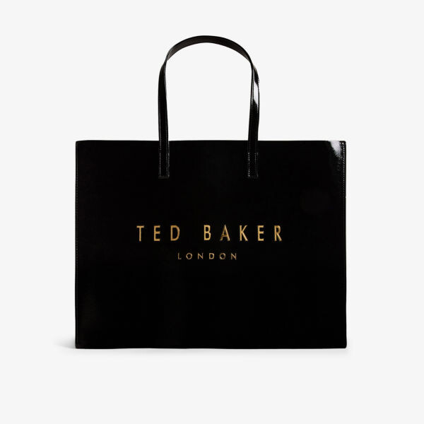 

Сумка-тоут Crikon из искусственной кожи с принтом логотипа Ted Baker, черный