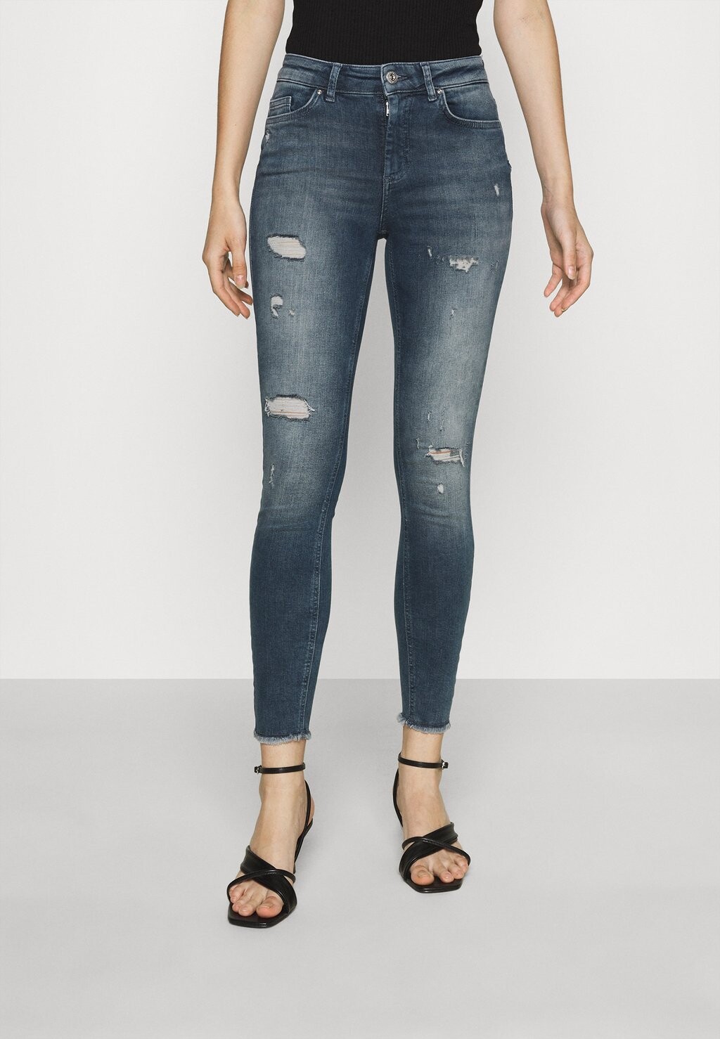 

Джинсы Skinny Fit ONLY Onlblush Life, особенный сине-серый деним
