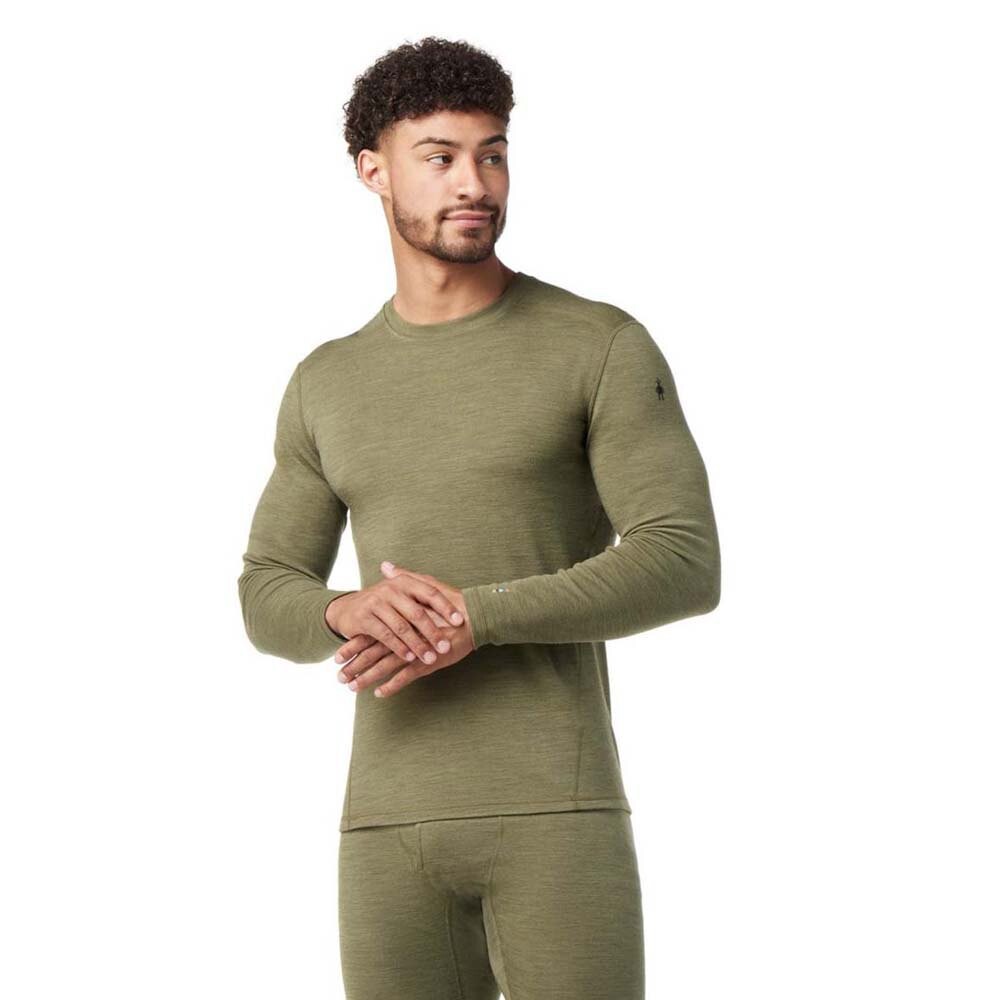 

Базовый слой Smartwool Merino 250 Base Layer Pattern Crew, зеленый
