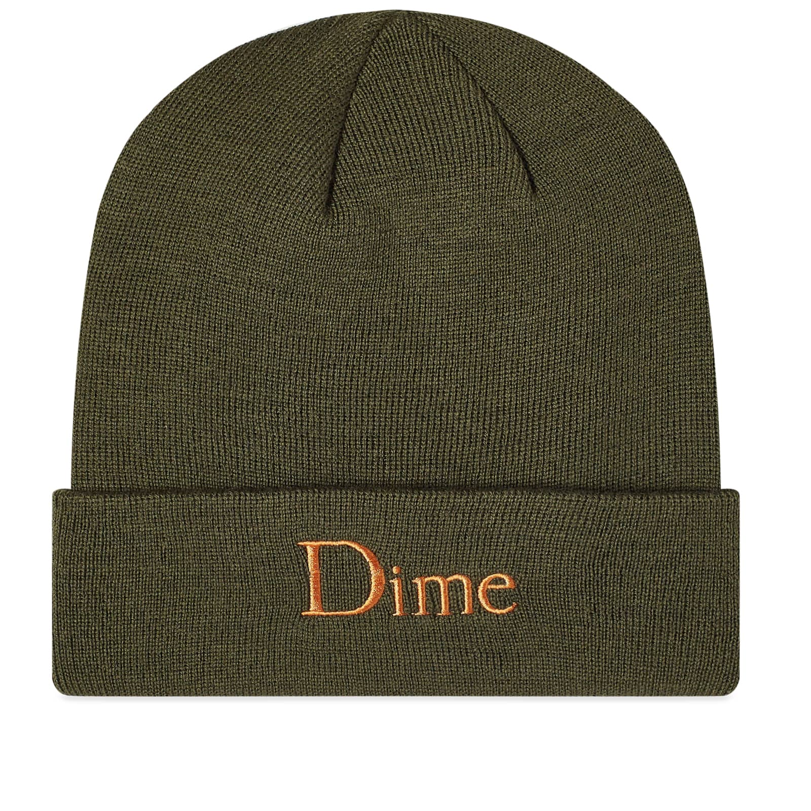Шапка Dime Classic Wool Fold, цвет Army шапка dime dime wave checkered серый размер one size
