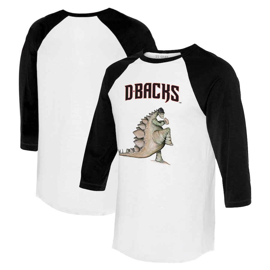 

Футболка с длинным рукавом Tiny Turnip Arizona Diamondbacks, белый