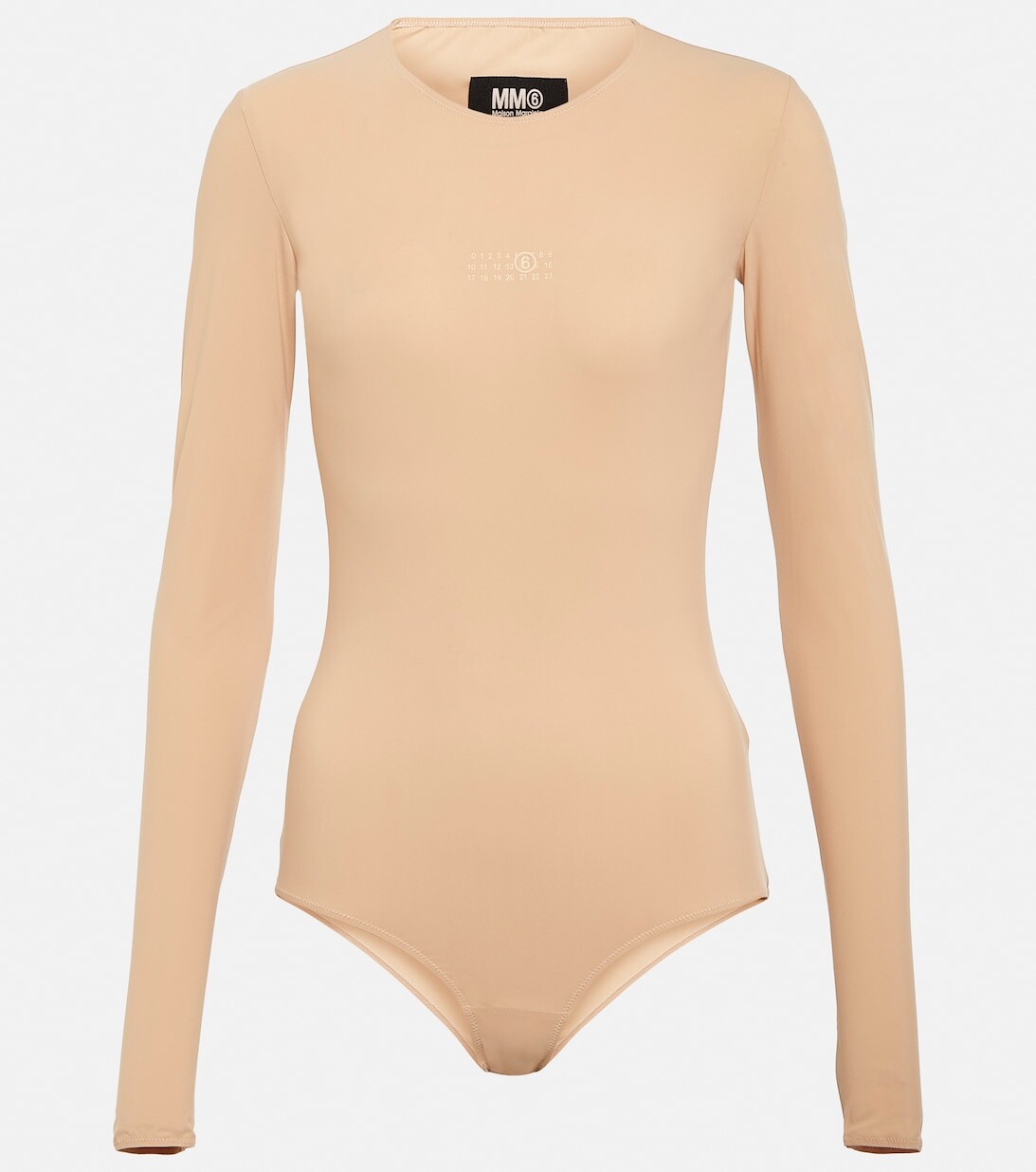 

Боди с логотипом MM6 MAISON MARGIELA, нейтральный