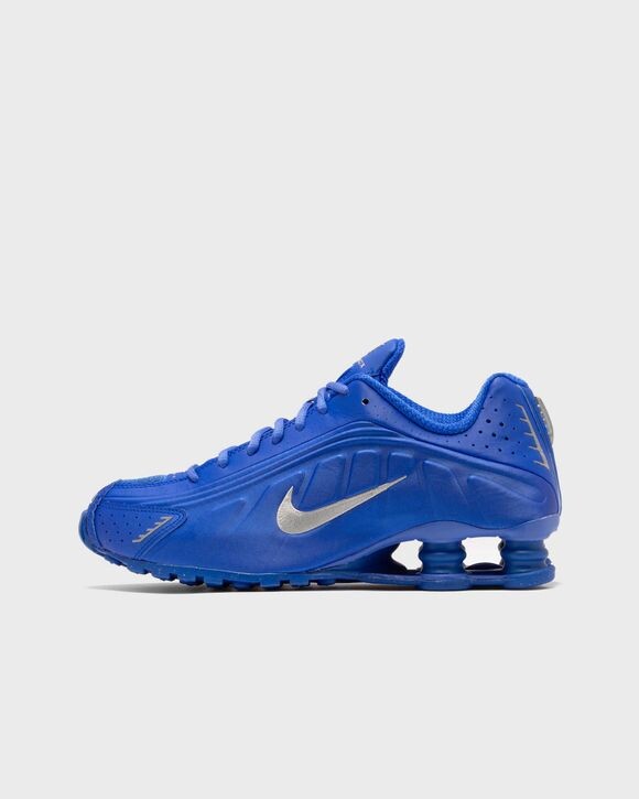 

Кроссовки Nike Wmns Shox R4 'Racer Blue And Metallic Silver', цвет racer blue/metallic silver