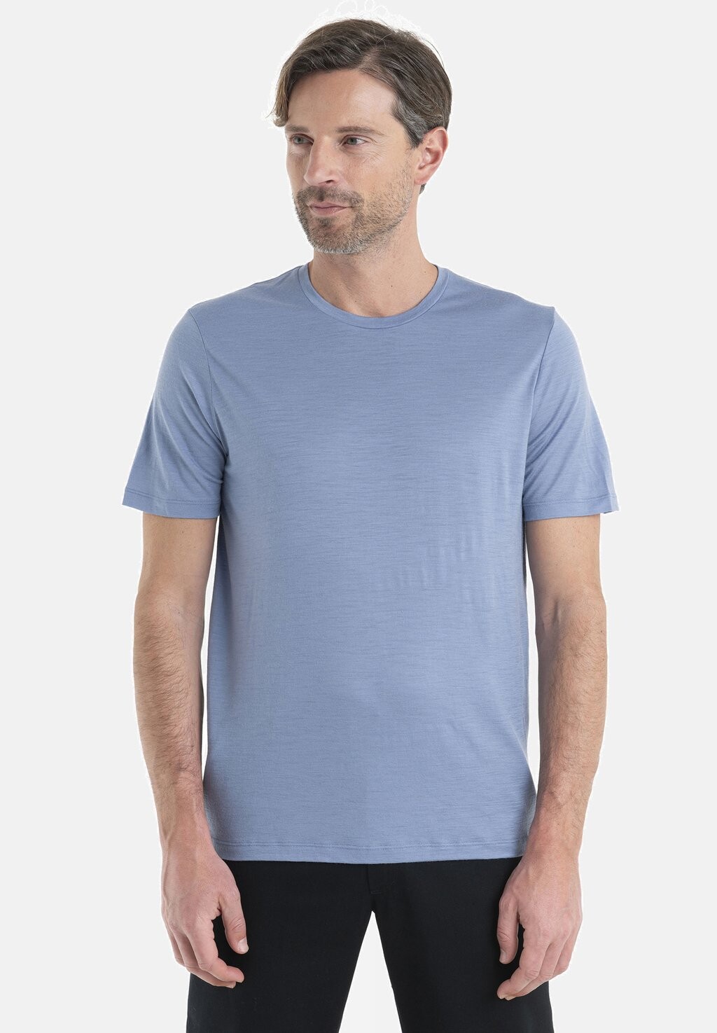 

Базовая футболка Merino Tech Lite Ii Ss Tee Icebreaker, цвет kyanite