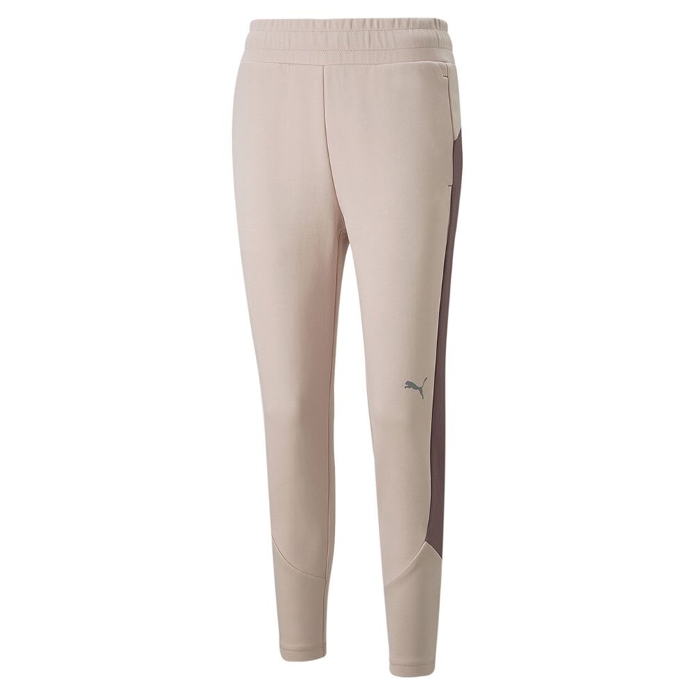

Брюки Puma Evostripe High-Waist Op, бежевый