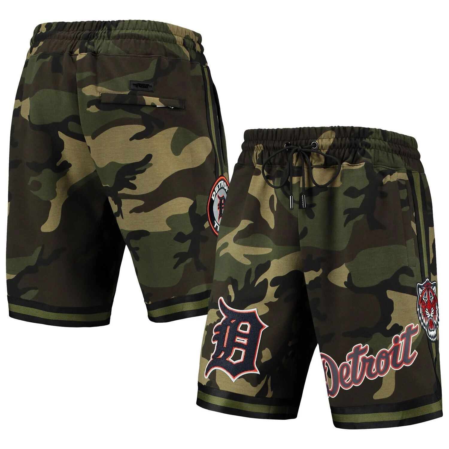 

Мужские шорты Pro Standard с камуфляжным принтом Detroit Tigers Team