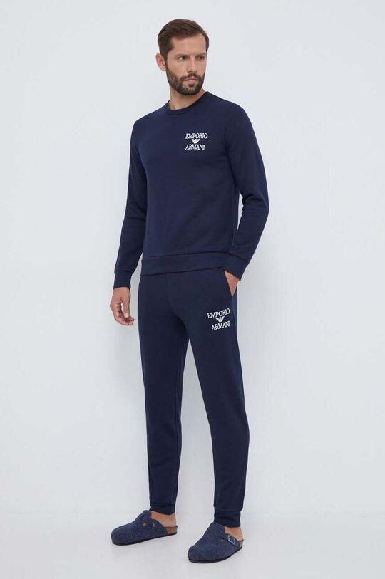 

Спортивный костюм для отдыха Emporio Armani Underwear, темно-синий