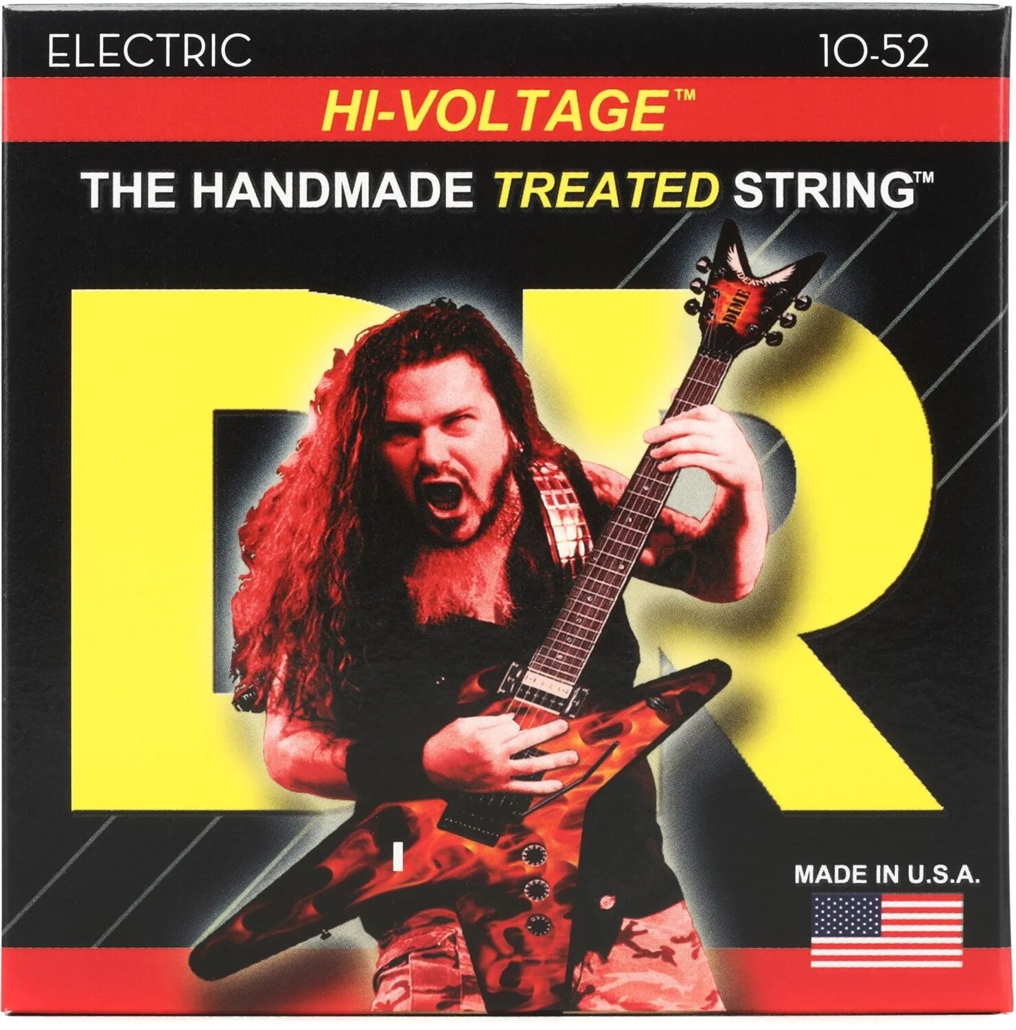 

DR Strings DBG-10/52 Высоковольтные струны Dimebag Darrell Signature для электрогитары — .010-.052