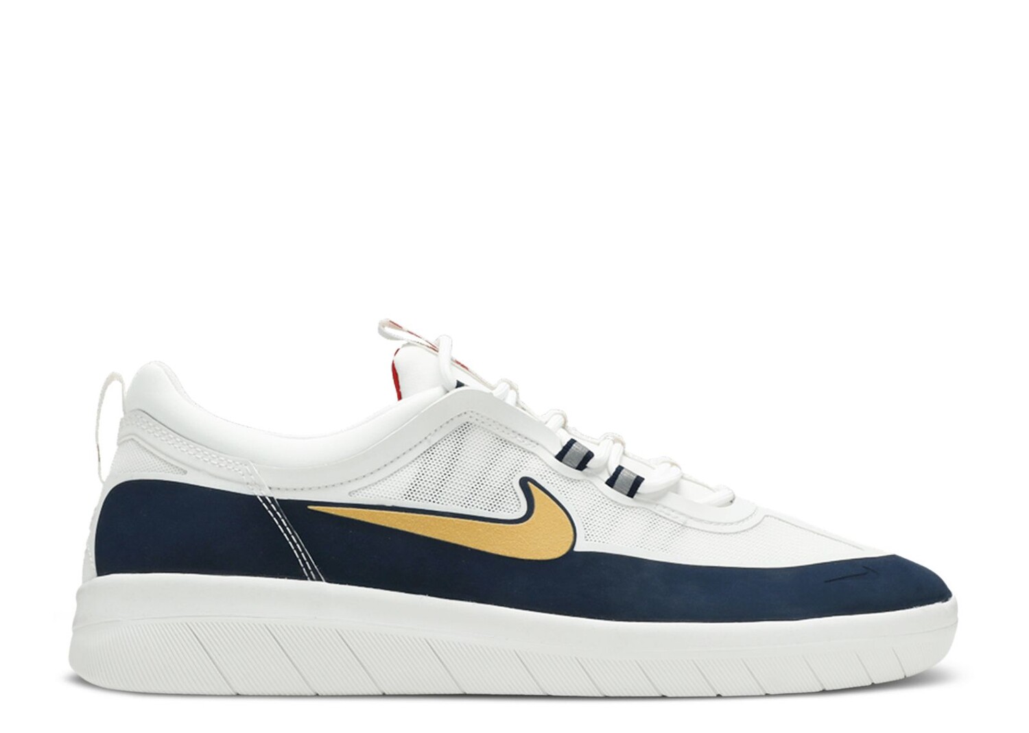 

Кроссовки Nike Nyjah Free 2.0 Sb 'Olympic', белый, Белый;черный