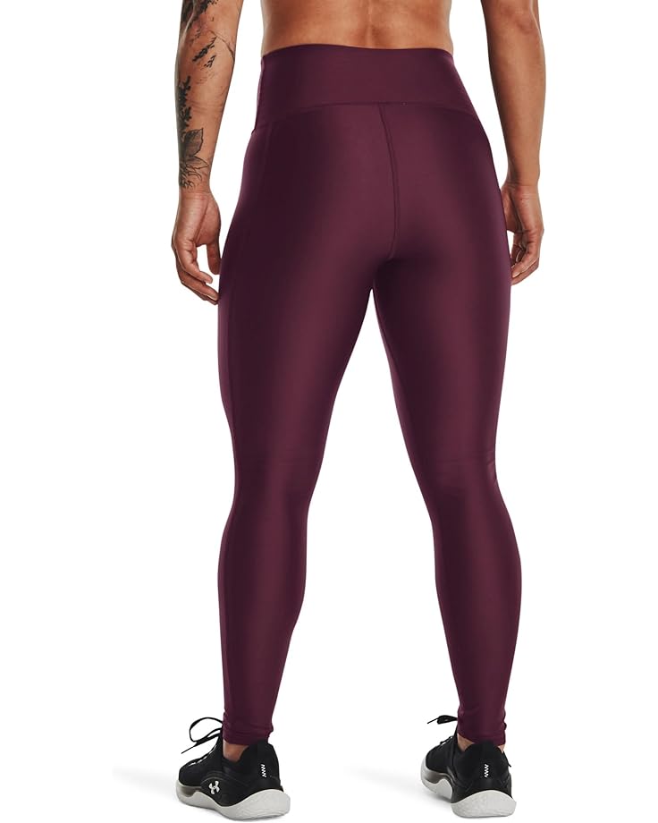 

Брюки Under Armour HeatGear Armour High-Waisted Pocketed Leggings, цвет Dark Maroon/Black